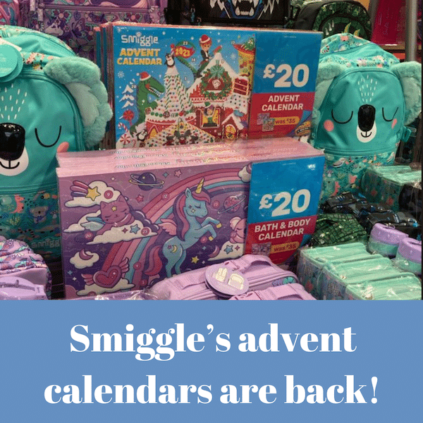 Smiggle’s advent calendars are back! Friars Walk Newport